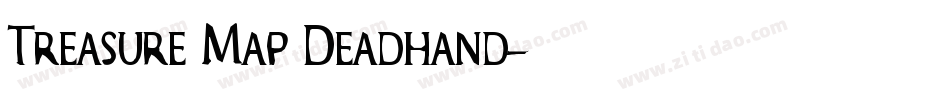 Treasure Map Deadhand字体转换